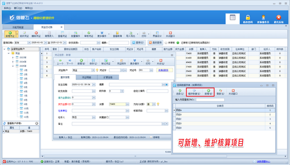 信管飞出纳记账软件：解锁高效财务新密码