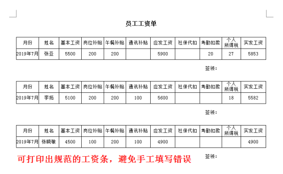 信管飞出纳软件，让工资管理告别繁琐，轻松快捷